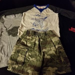 24m 3 tshirt 1 shorts